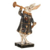 Dekorace králík s trumpetou - 8*4*12 cm