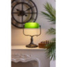 Zelená bankovní lampa tiffany Velves - 27*20*36 cm 1x E27 / max 60w