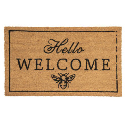 Rohožka z kokosových vláken Hello Welcome - 75*45*1 cm
