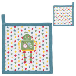 Chňapka nebo podložka roboti -16*16 cm