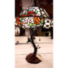 Stolní lampa Tiffany Flowers - Ø 45*62 cm 3x E27 / Max 60w