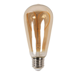 Žárovka Antique LED Bulb Heart - Ø 6*14 cm E27/3W