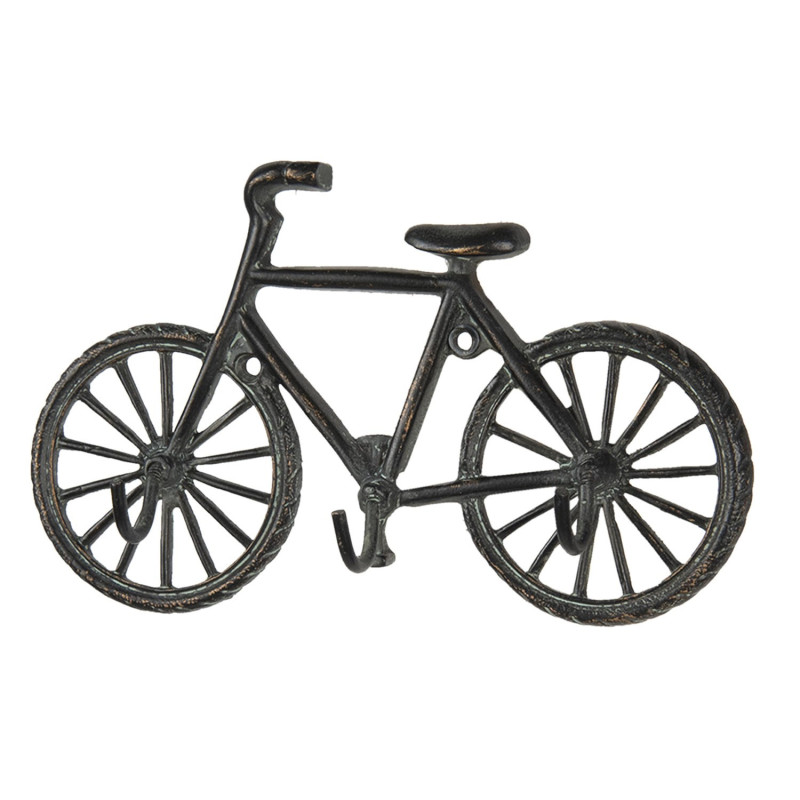 Kovový věšák na oblečení v designu kola - 19*4*12 cm