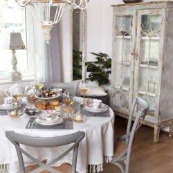 Porcelánový šálek s podšálkem Roses garden - 0,2L