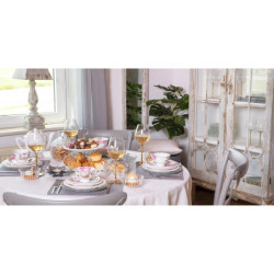 Porcelánový šálek s podšálkem Roses garden - 0,2L