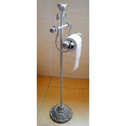 Stojan na toaletní papír - dekor ptáček - 22*10*69 cm