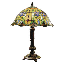 Stolní lampa Tiffany Diamond