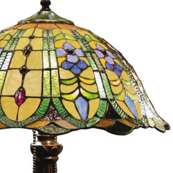 Stolní lampa Tiffany Diamond