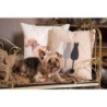 Hnědozlatá dekorace psa Chien - 39*14*24 cm