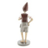 Dekorace stojící Pinocchio s kabelou - 11*9*30 cm