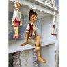 Dekorace sedící Pinocchio - 13*12*23 cm