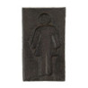 Kovová cedule označení dámy - 6*1*11 cm