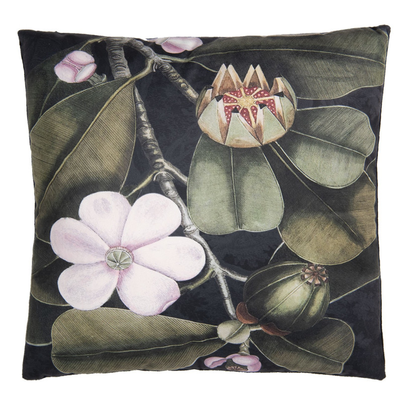Květinový polštář s výplní Manon - 45*45 cm