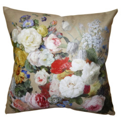 Povlak na polštář s květy Manon - 45*45 cm