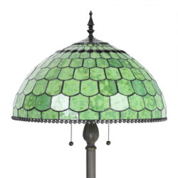 Stojací Tiffany lampa Amarante – Ø 51*165 cm E27/max 3*60W