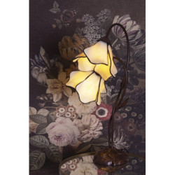 Tiffany stolní lampa Cloches - 41*23*57 cm E27/max 2*40W