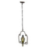Závěsné vitrážové světlo Tiffany v designu papouška – 40*26*86 cm E14/max 1*25W