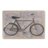 Kovová středně velká retro cedule s jizdním kolem - 20*30 cm