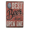 Nástěnná plechová cedule Beer I - 20*30 cm