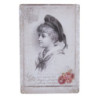 Nástěnná kovová cedule The Fair Lady - 20*30 cm