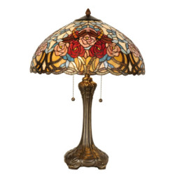 Stolní lampa Tiffany - 	Ø 46*64 cm