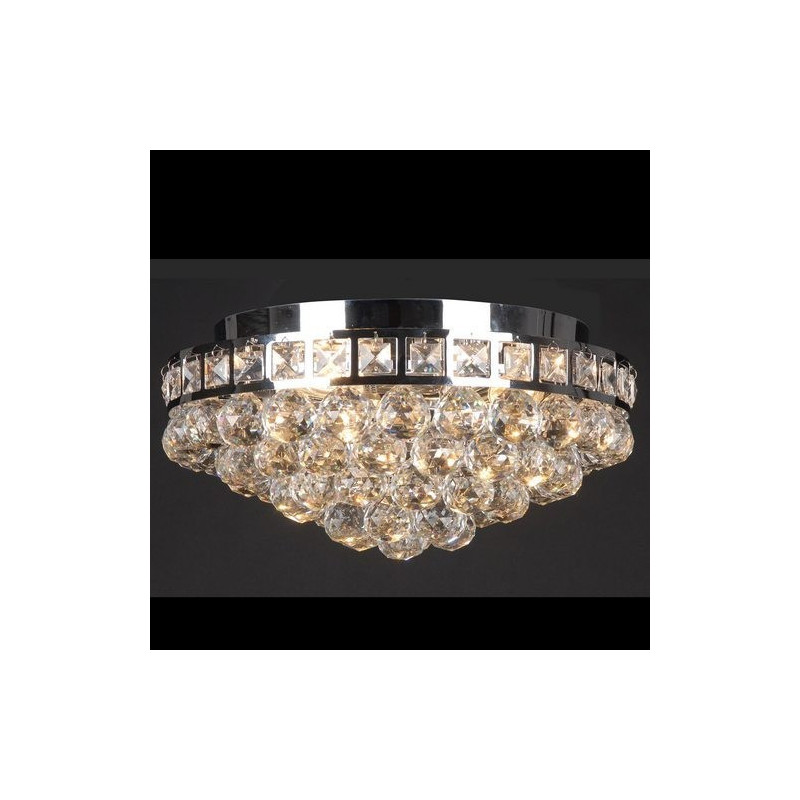 Stropní lampa s krystaly