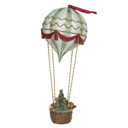 Dekorace medvídek v balónu - Ø 14*37 cm