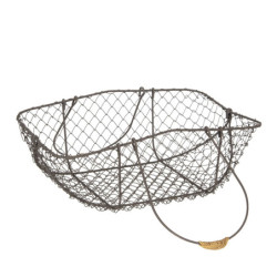 Set 4 drátěných košíků s uchy Filaire - 38*28*15*36 / 34*23*32 / 31*20*27 / 27*17*24 cm