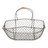 Set 4 drátěných košíků s uchy Filaire - 38*28*15*36 / 34*23*32 / 31*20*27 / 27*17*24 cm