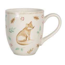 Keramický hrneček s liškou Fox - 11*8*9 cm / 0.3L