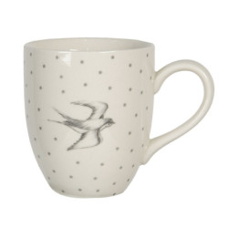 Keramický hrnek Swallow Sky - 11*8*9 cm / 0.3L