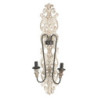 Vintage nástěnná lampa s ornamenty Nicodeme - 19*18*95 cm