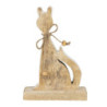 Dřevěná dekorace kočka - 11*3*16 cm