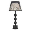 Černá stolní lampa Elephant – 	Ø 27*57 cm E27/max 1*60W
