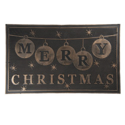 Venkovní gumová rohožka Merry Christmas - 75*45*1 cm