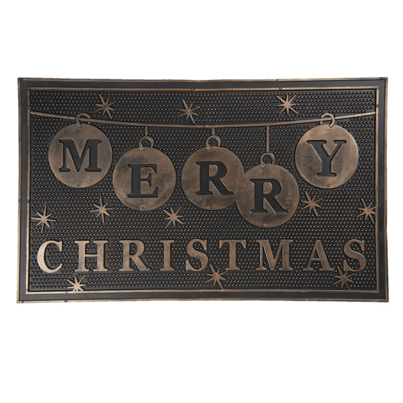 Venkovní gumová rohožka Merry Christmas - 75*45*1 cm