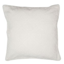 Krémový bavlněný povlak na polštář New Jacquard - 40*40 cm