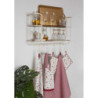 Červená kostkovaná utěrka Romantic Roses - 50*70 cm