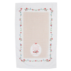Kuchyňský froté ručník Essense de Roses - 40*66 cm