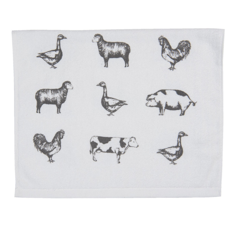 Kuchyňský froté ručník Country Life Animals - 40*66 cm
