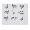 Kuchyňský froté ručník Country Life Animals - 40*66 cm