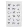 Kuchyňský froté ručník Country Life Animals - 40*66 cm