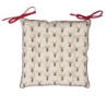 Béžový podsedák s jelenem Cosy Lodge- 40*40 cm