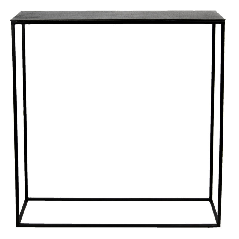 Kovový odkládací stolek v industriálním stylu Olympe - 99*29*83 cm