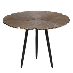 Odkládací stolek s vějířovitým designem Coquilles – Ø 50*36 cm