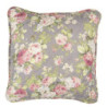 Taupe povlak na polštář s růžemi Roses - 40*40 cm