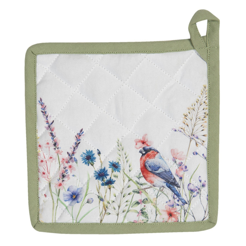 Kuchyňská bavlněná podložka pod hrnec So Floral - 20*20 cm