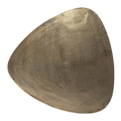 Odkládací stolek zlatý Asymétrique - 60*60*42 cm