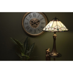 Stolní lampa Tiffany Ventilateur - Ø 51*78 cm