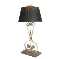 Vintage stolní lampa s patinou Tristram - 48*48*105 cm E27/max 1*60W